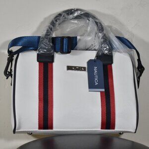 Nautica White Red Handbag